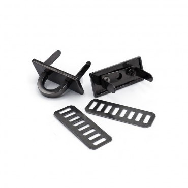 Ponticelli con placca  rettangolare 30x13 Canna fucile 2pz