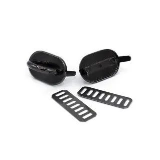 Puentes con placa ovalada para aplicar asas y correas Canna fucile