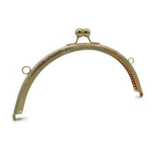 Clasp Clasp Circle with Side Rings for Bags Oro