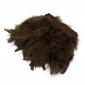 Frange Plumage Marron Foncè 1mt