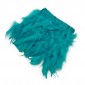 Frange Plumage Turquoise 1mt