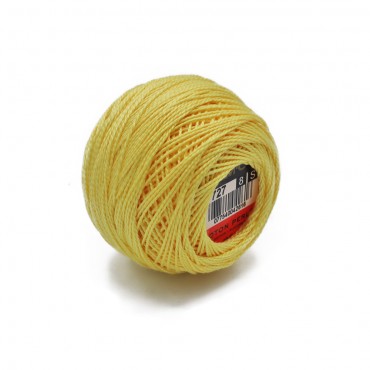 Cotone Perlè DMC n 8 gomitolo 10g Paglia 727