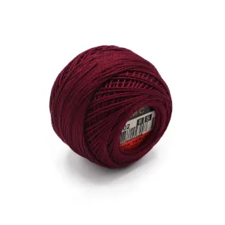 DMC Pearl Cotton No 8 10g ball Bordeaux 902