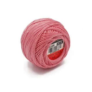 Algodón Perlé DMC n 8 ovillo 10g Rosa 3326