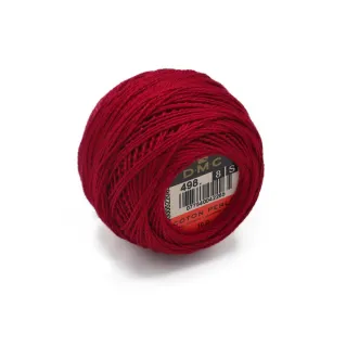 DMC Pearl Cotton No 8 10g ball Ciliegia 498