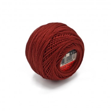 Cotone Perlè DMC n 8 gomitolo 10g Bruciato 355