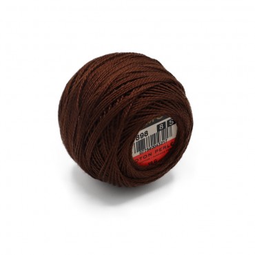 Cotone Perlè DMC n 8 gomitolo 10g Moro 898