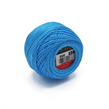 Cotone Perlè DMC n 8 gomitolo 10g Turchese 996