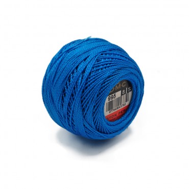 Cotone Perlè DMC n 8 gomitolo 10g Turchese 995