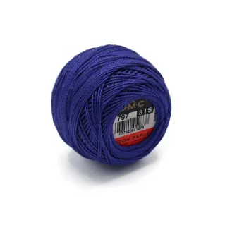Algodón Perlé DMC n 8 ovillo 10g Elettrico 797
