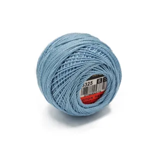 Algodón Perlé DMC n 8 ovillo 10g Azzurro 3325