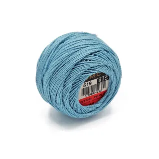 DMC Pearl Cotton No 8 10g ball Azzurro 519