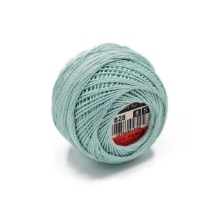 Algodón Perlé DMC n 8 ovillo 10g Celeste 828