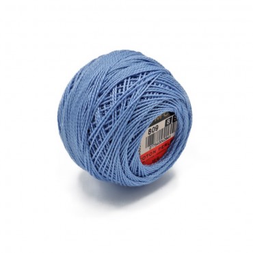 Cotone Perlè DMC n 8 gomitolo 10g Carta Zucchero 809