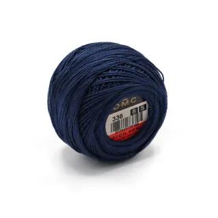 DMC Pearl Cotton No 8 10g ball Blu 823