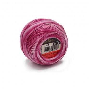 Cotone DMC Sfumato Perlè 8 Rosa 48 10gr