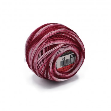 Cotone Perlè DMC n 8 gomitolo 10g Porpora 99