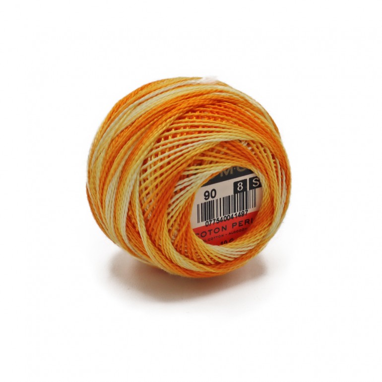 Cotone DMC Sfumato Perlè 8 Giallo 90 10gr