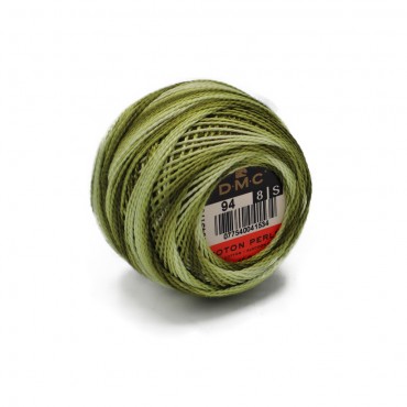 Cotone Perlè DMC n 8 gomitolo 10g Bosco 94