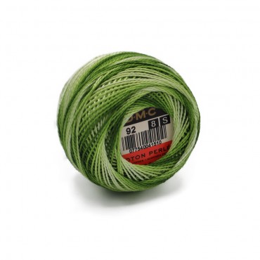 Cotone Perlè DMC n 8 gomitolo 10g Verde 92