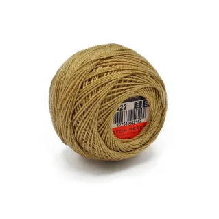 DMC Pearl Cotton No 8 10g ball Beige 422