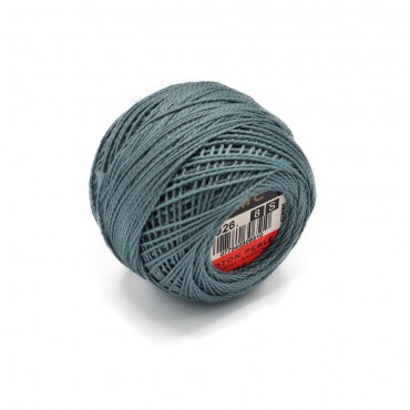 Cotone Perlè DMC n 8 gomitolo 10g Grigio Avio 926