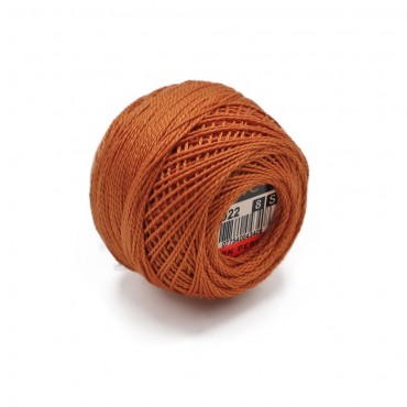 Cotone Perlè DMC n 8 gomitolo 10g Ruggine 922