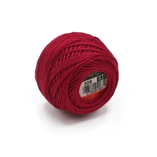 DMC Pearl Cotton No 8 10g ball Magenta 309