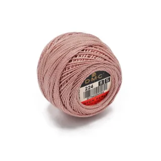 DMC Pearl Cotton No 8 10g ball Cipria 224