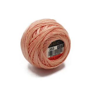 DMC Pearl Cotton No 8 10g ball Cipria 353