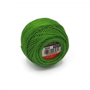 Cotone Perlè DMC n 8 gomitolo 10g Mela 906