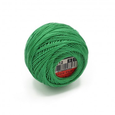 Cotone Perlè DMC n 8 gomitolo 10g Verdino 912