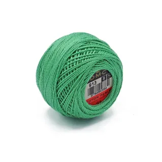 Coton perlé DMC n 8 pelote 10g Verdino 913