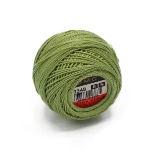 Coton perlé DMC n 8 pelote 10g Verdino 3348