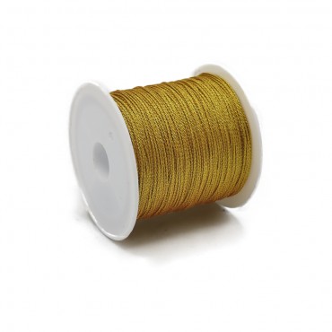 Filato per Bijoux Lumina 9 per Uncinetto Oro 84