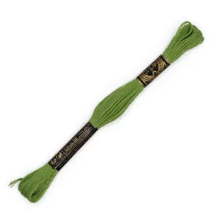 Moulinè special DMC 6 Cabos Algodón para bordado Verde prato 581
