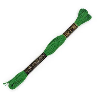 Moulinè special DMC 6 Cabos Algodón para bordado Verde prato 702