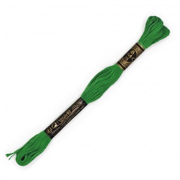 Moulinè special DMC 6 Capi Cotone per ricamo Verde prato 702