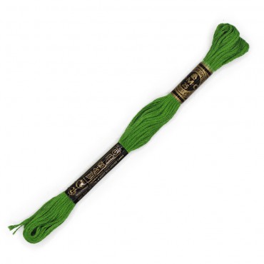 Moulinè special DMC 6 Capi Cotone per ricamo Verde prato 906