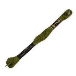 Moulinè special DMC 6 Cabos Algodón para bordado Verde oliva 732