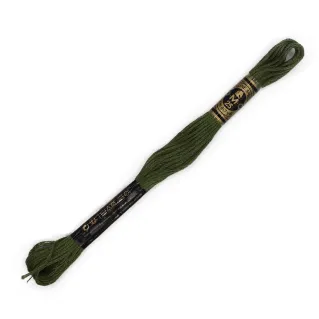 Mouliné Spécial DMC 6 Brins Coton pour broderie Verde oliva 936
