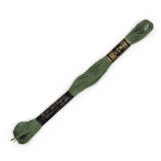 Moulinè special DMC 6 Cabos Algodón para bordado Verde oliva 3363