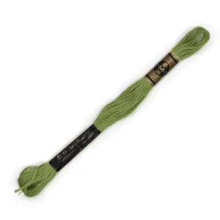 Moulinè special DMC 6 Cabos Algodón para bordado Verde oliva 3348