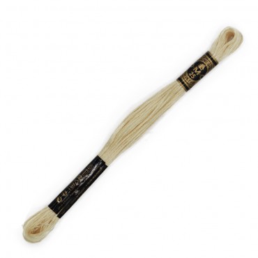 Moulinè special DMC 6 Capi Cotone per ricamo Crema 677