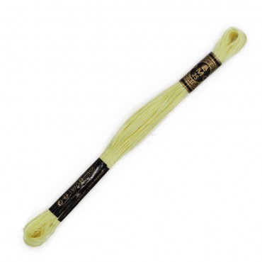 Moulinè special DMC 6 Capi Cotone per ricamo Crema 445