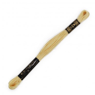 Moulinè special DMC 6 Capi Cotone per ricamo Crema 745