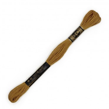 Moulinè special DMC 6 Capi Cotone per ricamo Senape 729