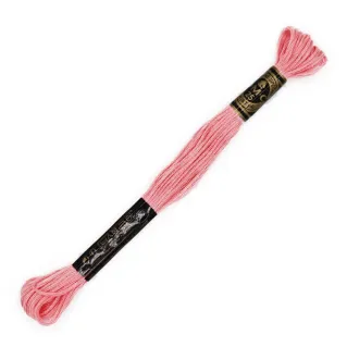 Moulinè special DMC 6 Cabos Algodón para bordado Rosa 3716