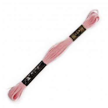 Moulinè special DMC 6 Capi Cotone per ricamo Rosa 151