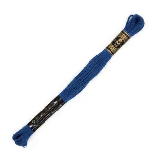 Mouliné Spécial DMC 6 Brins Coton pour broderie Blu 824